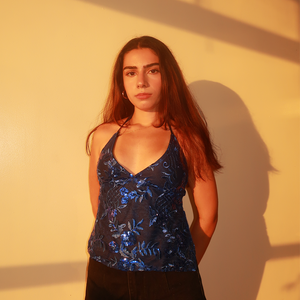 The Reeta Top in Navy - image