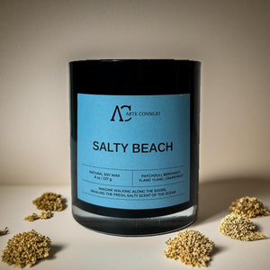 Salty Beach Scented Candle 550ml - image