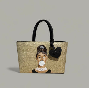 Handpainted BK Tote Bag - image