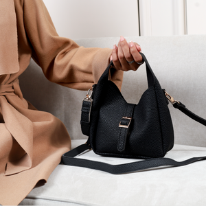 Aliza Mini Buckle Hobo Bag - image