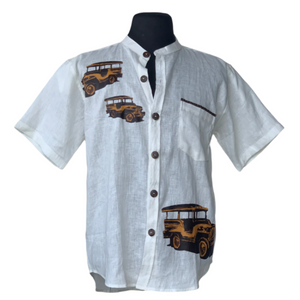 Jeepney Mandarin Collar Polo - image