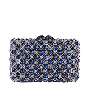 Hazel Crystal Clutch Bag - image