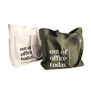 Out of office Canvas tote - image