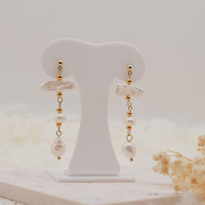 Arte Earrings Freshwater Pearl - image
