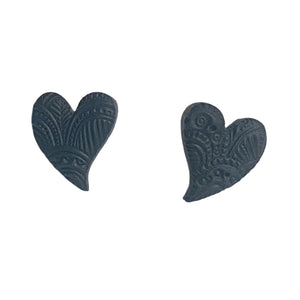 Hart Stud Earrings - image