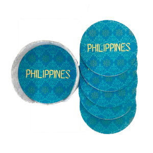 Printed Felt Coaster Set of 6 - image