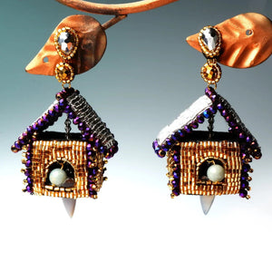 Classic Cuckoo Clock Earrings - image