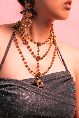 Gold Cosmic Necklace - image