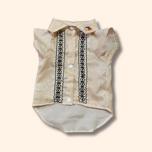 Mocha Black Pet Barong by Fil Dog - image