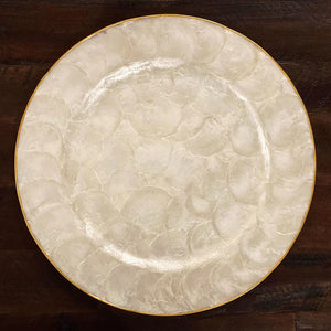 Capiz Charger Plate - image