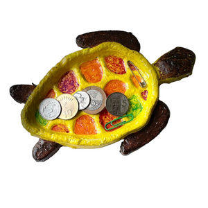 Turtle Shaped Trinket Tray - image