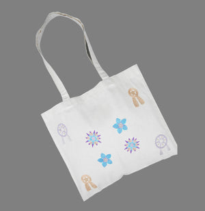 Parol on Natural Canvas Small Tote - image