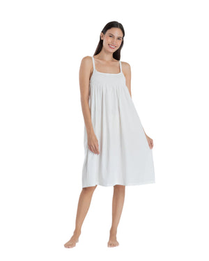 Smocked Cami Sleep Dress - image