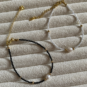 Beth Freshwater Pearl and Stone Bracelet - image