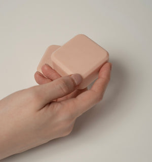 Goats Milk Cube Soap in Orange Scent - image