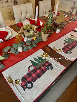 Premium Reversible Placemat | Dual Design, Washable, Elegant Finish - image