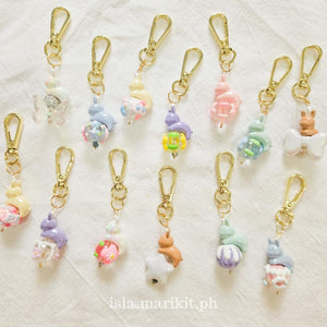 Assorted Handcrafted Bag Charms/Keychains - image