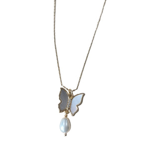 BUTTERFL MOP NECKLACE - image