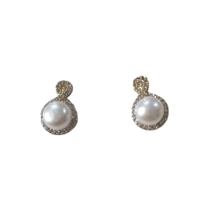 Infinity Pearl Earrings 1 - image