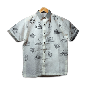 ASEAN Icons White Pinya Barong