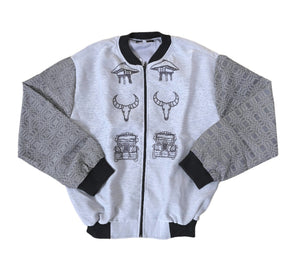 BKJ 3 Figures on Bomberong Jacket - image