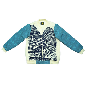 Rice Terraces Bomber Jacket - image