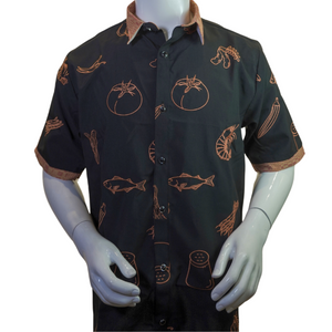 Sinigang Short Sleeve Barong - image