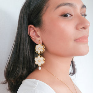Lila Drop Earrings - image