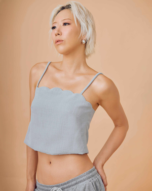 Aria Top in Silver Lining - image