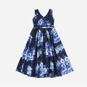 Blue Garden Dress - Girl - image