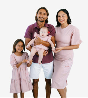 Cut-Out Dress Mommy - Blush Blossom Pink - image