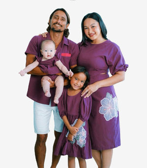 Cut-Out Dress Mommy - Pretty in Plum - image