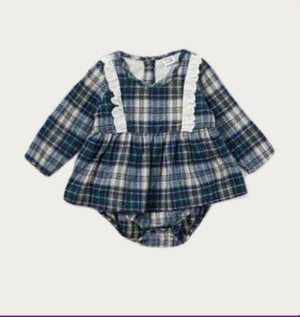 Ocean Grass Romper - Girl - image