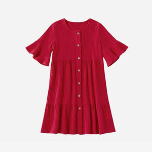 Serene Rose Dress - Girl - image