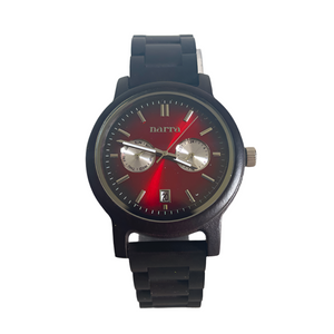 Blaze in Dark Sandalwood and Red - image