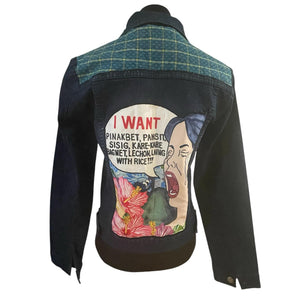 Denim Jacket I WANT RICE - image