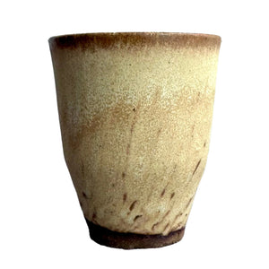 Pelang Ceramics Yellow Cup Textured - image