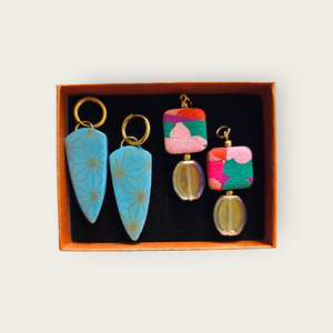 Kokoro Clay Earrings Set - image