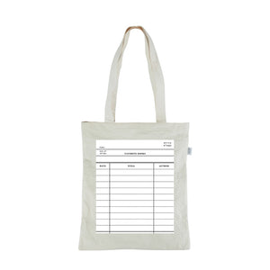 Paper Leather Tote FAVORITE BOOKS - image
