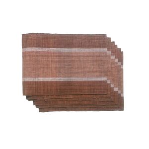 Raffia Placemats Set of 6 (Style 11) - image