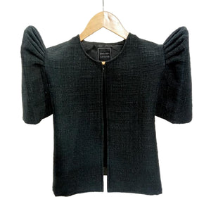 5013-BLK TWEED BOLERO TERNO - image