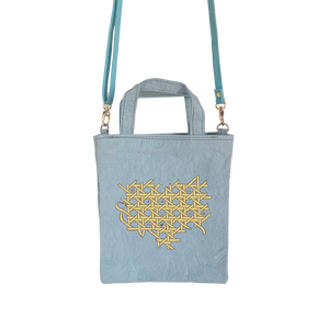 Paper Leather Mini Tote SOLIHEART - image