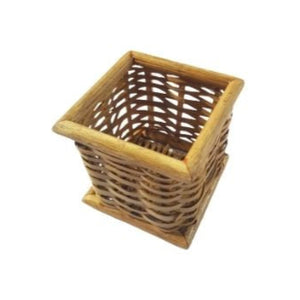 Buri Rattan Pen Holder Small Basket - image