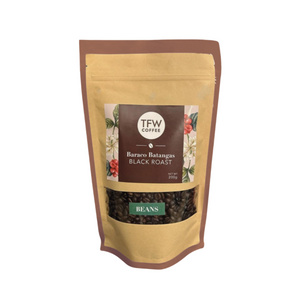 Black Roast Coffee Beans - image