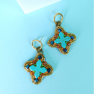 Meraki Cross Earrings - image