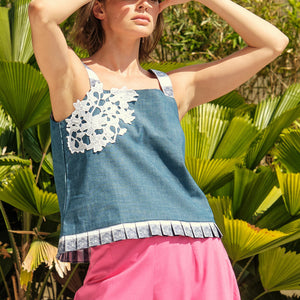 BOBBY DENIM TOP - image