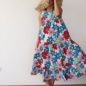 TAMMY BOHO DRESS IN FUN FLORAL - image