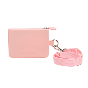 The Tidy Concept Clippable Card Pouch - Silicone Bag with Zipper and Adjustable Nylon Strap - image