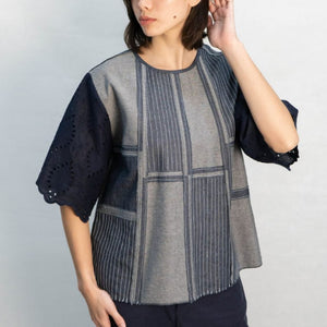 ERIN Denim Top - image