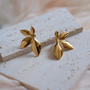 Lucky 4 Leaf Earrings - image